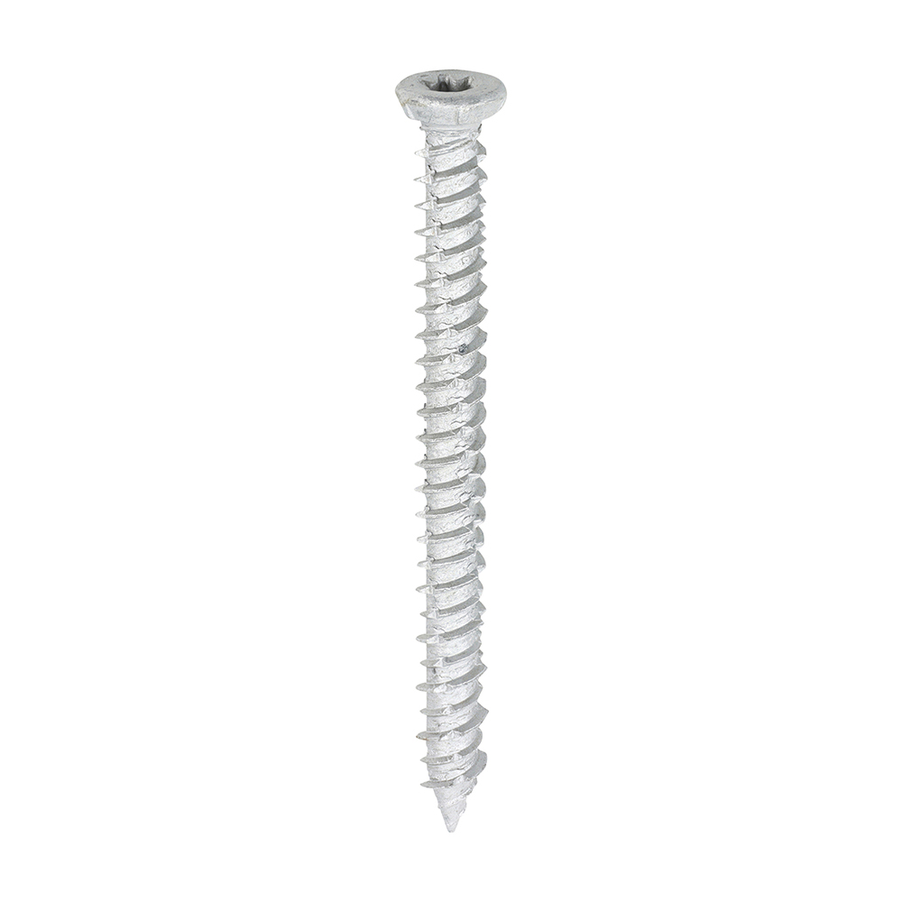 Concrete Screw - TX - Flat Countersunk - Exterior - Silver 7.5 x 80